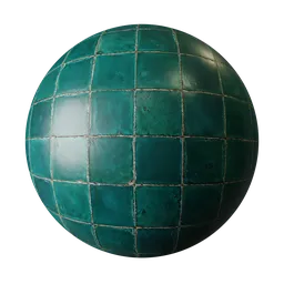 Emerald Glazed Mosaic Tile