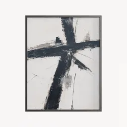 Abstract Painting Gestural-Inspired