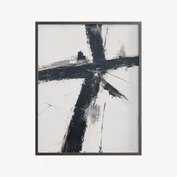 Abstract Painting Gestural-Inspired