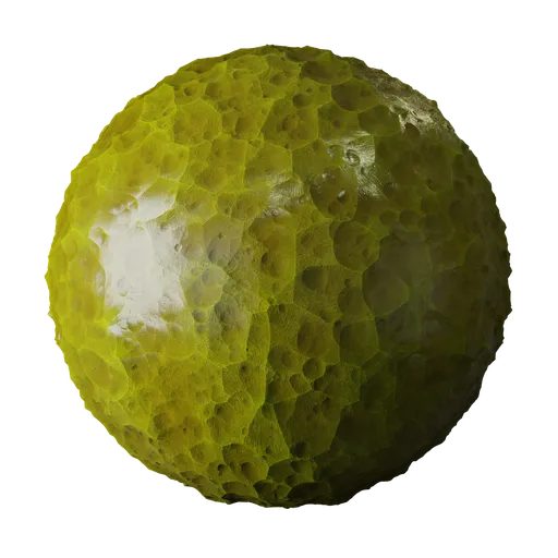 Yellow crystal