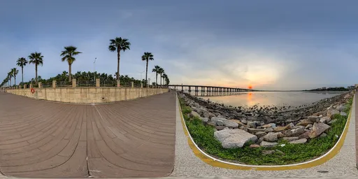 Sunset at the beach
