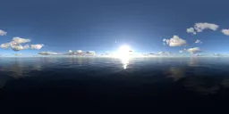 Bluesky morning sunshine