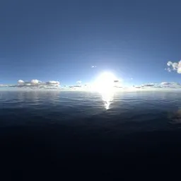 Bluesky morning sunshine