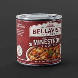 Canned Minestroni Soup