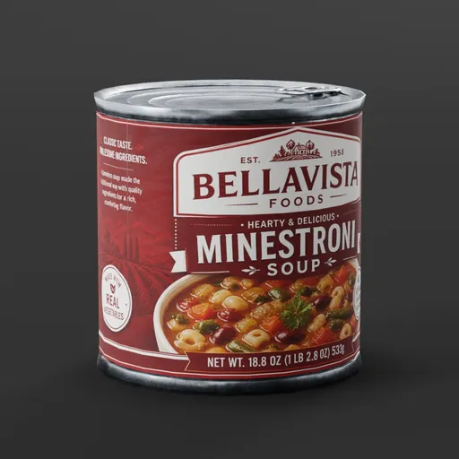 Canned Minestroni Soup