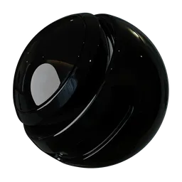 Black Opaque  Glass