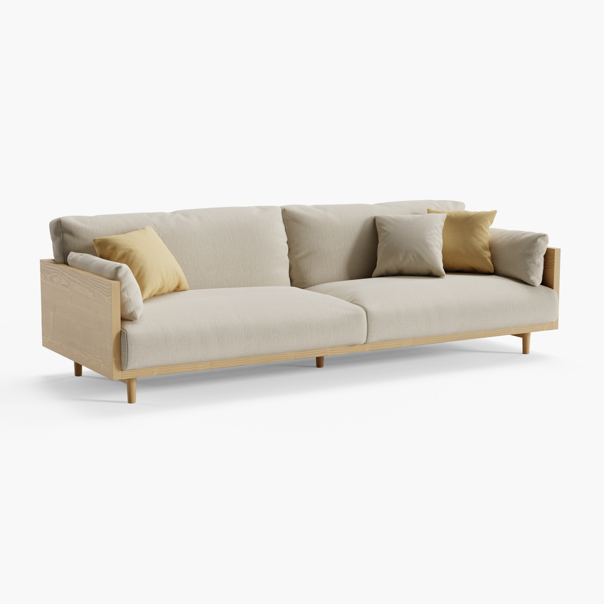 Japanese Style Sofa | Sofas models | BlenderKit