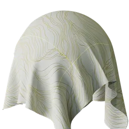 Graphical White Jacquard