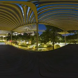 Nighttime Loft Platform