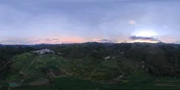 Sunrise in the Fields