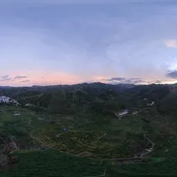 Sunrise in the Fields