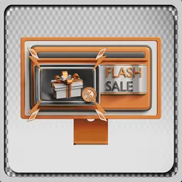 Flash Sale Icon in Monitor Tab