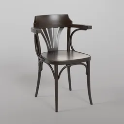 25 Armchair B4 - Coffee