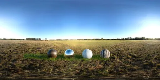 Pultusk Field, unclipped sun