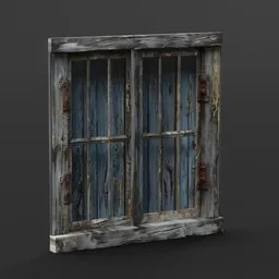 Old window - T -  27