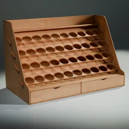Paint Bottle Rack