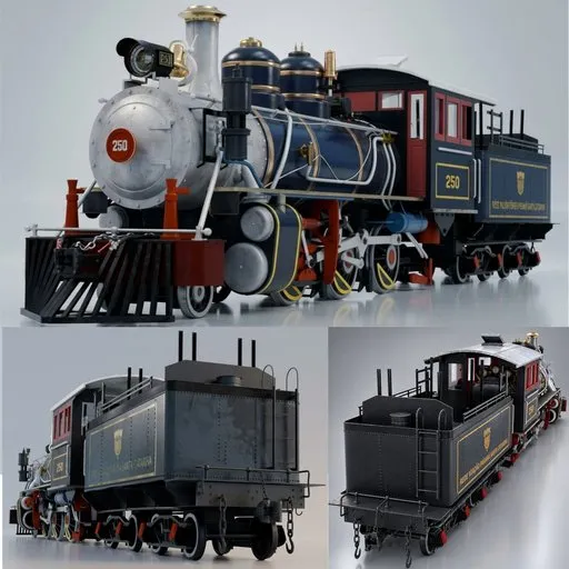 Steam Locomotive Mogul