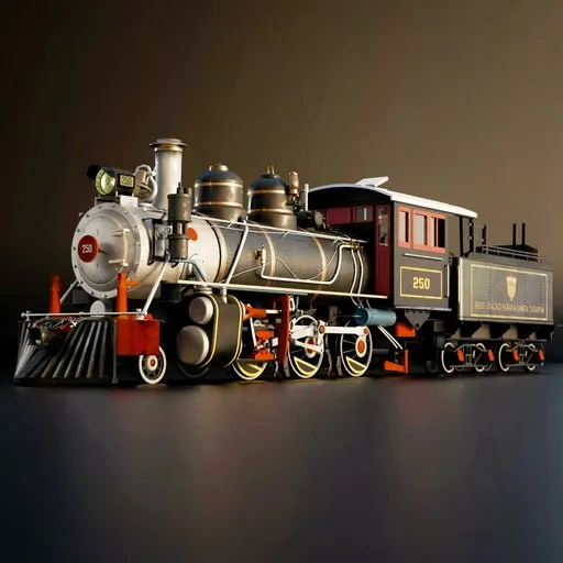 Steam Locomotive Mogul