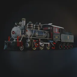 Steam Locomotive Mogul