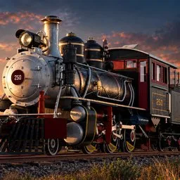 Steam Locomotive Mogul