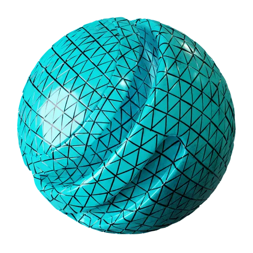 Triangular Metallic Mosaic