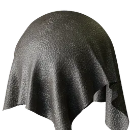 Black Pebble Leather