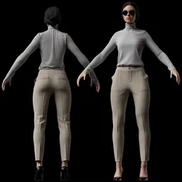 Business Lady Office Girls