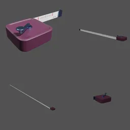 "Get accurate measurements with this manual tape measure 3D model for Blender. Featuring realistic animations and detailed design, perfect for handtools category projects. Created by György Vastagh and inspired by real-life tape measures."