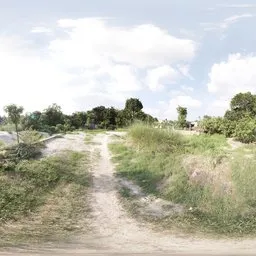 Bright Rural Field – Midday Sun HDRI