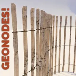 Picket Fence Wood GeoNode