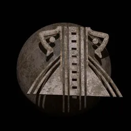 Rokviz Ancient ornament symbol brush