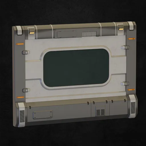 Sci-Fi Wall Panel
