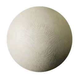 High-resolution textured plaster material for 3D rendering, suitable for Blender and PBR workflows.