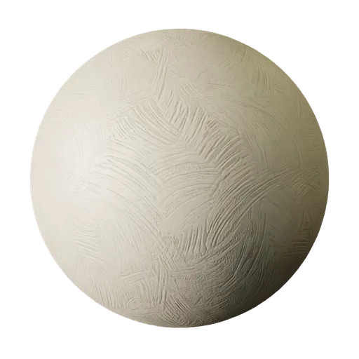 High-resolution textured plaster material for 3D rendering, suitable for Blender and PBR workflows.
