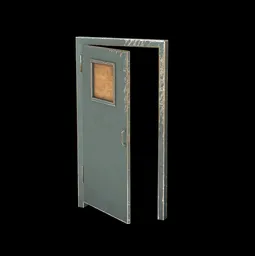 Metal door