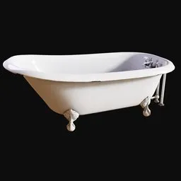 Early 1900s Clawfoot Bathtub