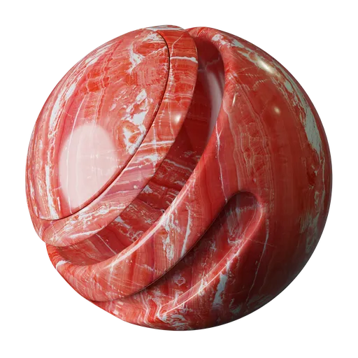 Red marble