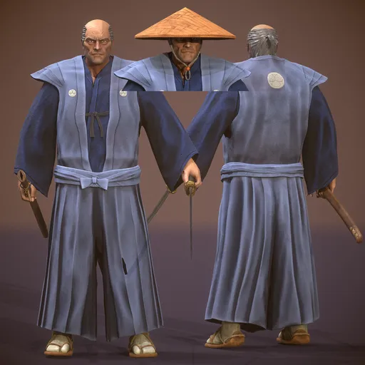 Japanese Samurai Warrior