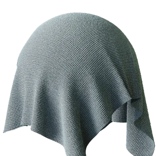 White Raschel Fabric