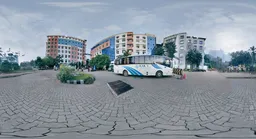 Campus Roundabout Day