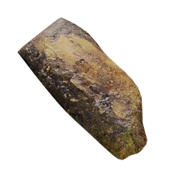 Tree bark debris
