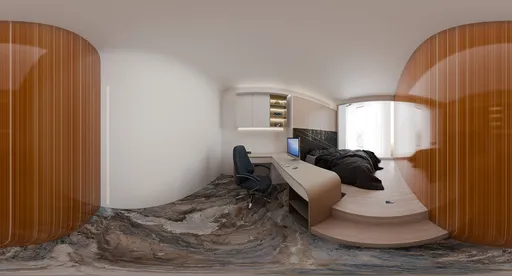 Modern Curved Interior Studio