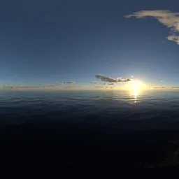 Sunset Yellow LIght Cloud