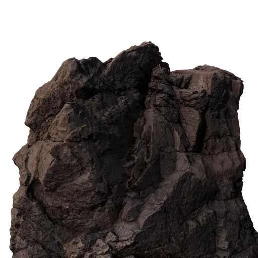 Detailed 3D photoscan texture of rock for Blender environment creation.