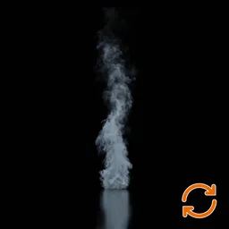 Steady Rising Smoke Looped