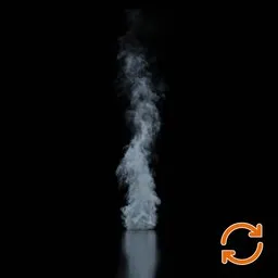 Steady Rising Smoke Looped