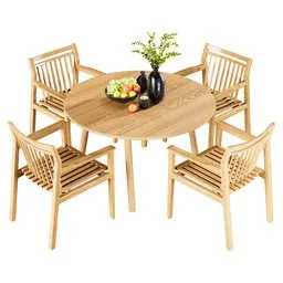 Sammen M1 Chair & Taro Table