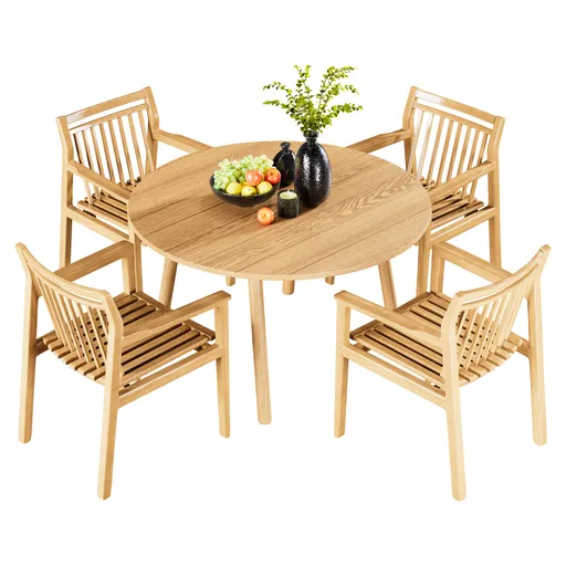 Sammen M1 Chair & Taro Table
