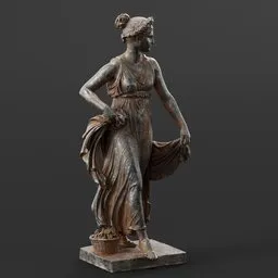 statue of Iron Dancing Girl