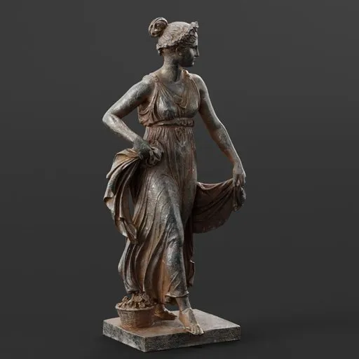 statue of Iron Dancing Girl